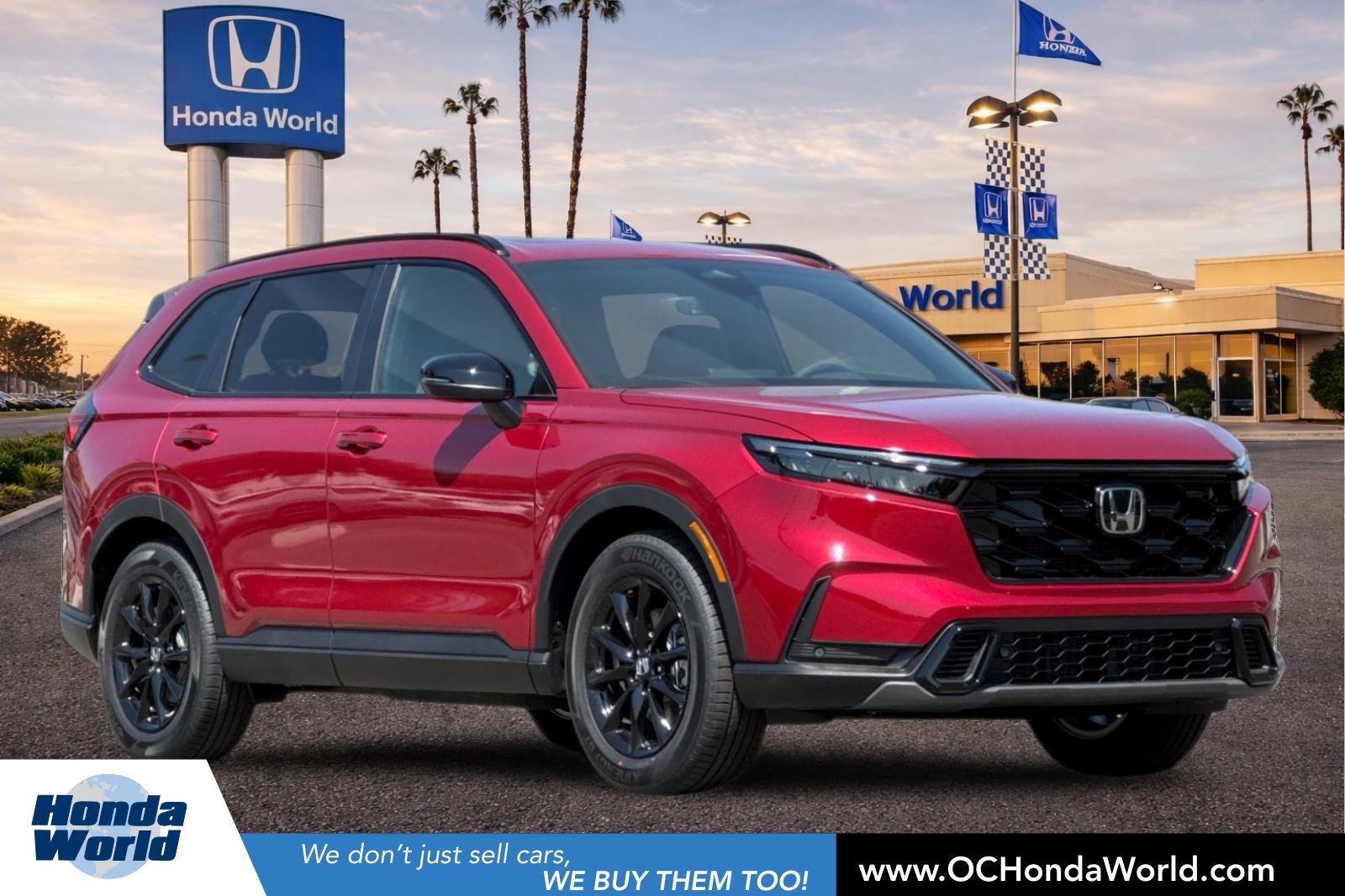 New 2026 Radiant Red Metallic Honda Sport-L image 1