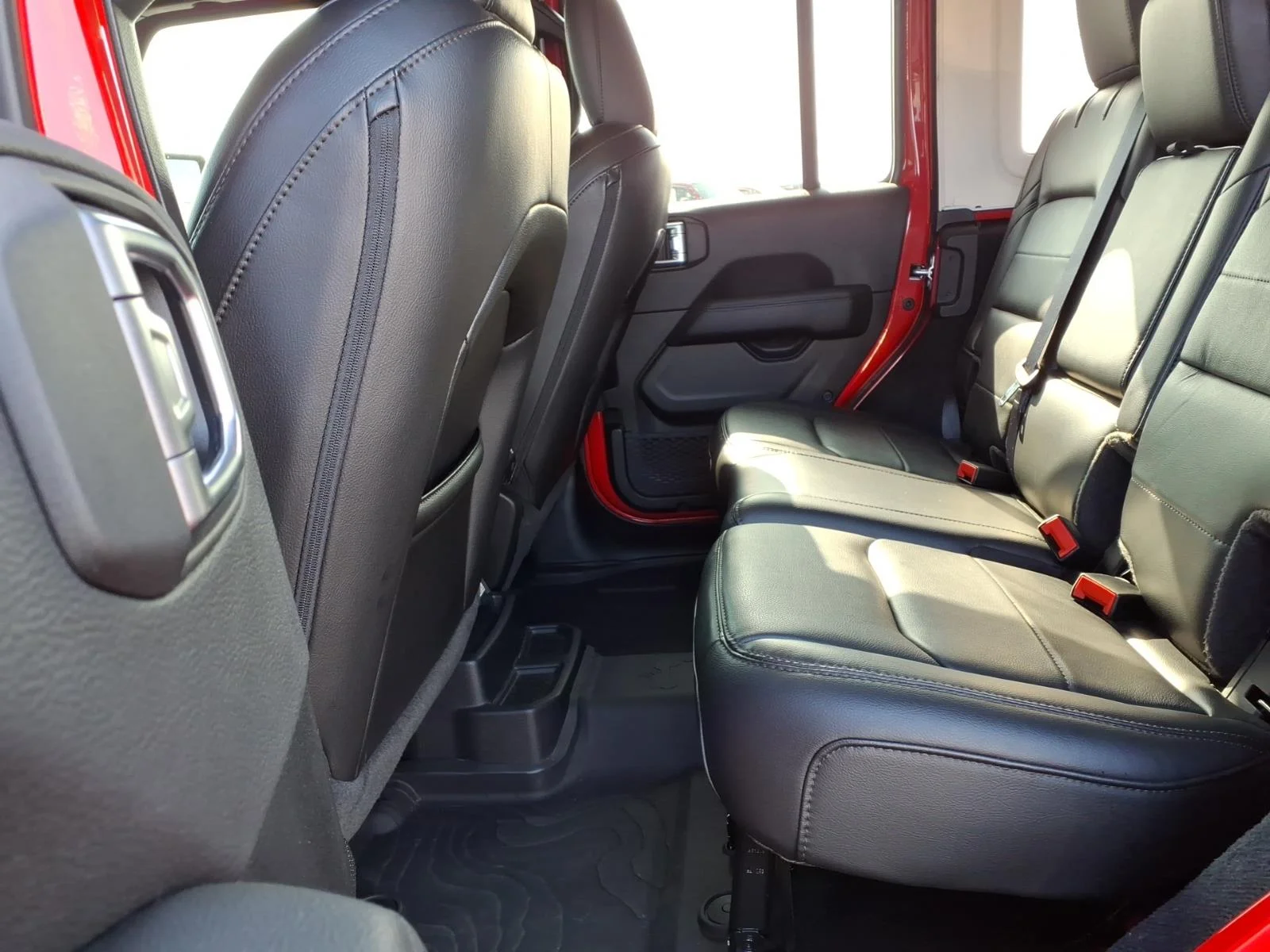 Used 2023 Firecracker Red Clear Coat Jeep Sahara image 5