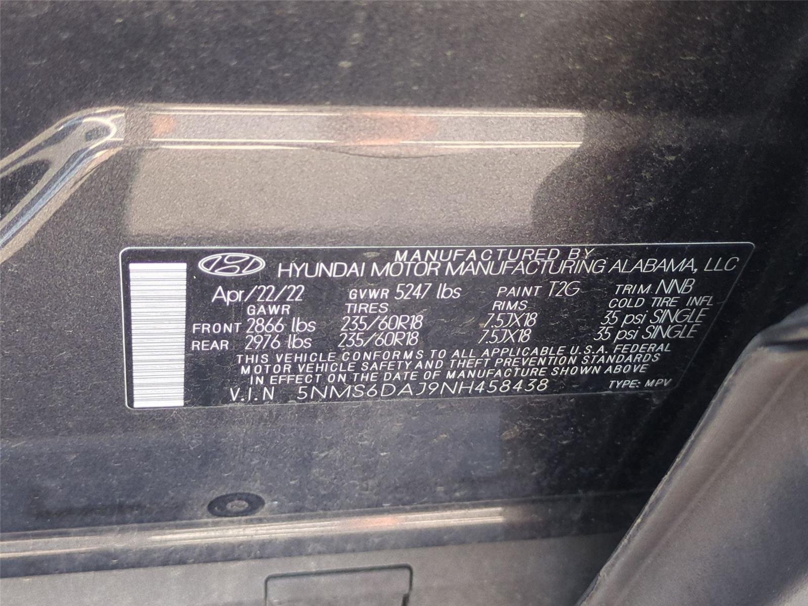 Used 2022 Portofino Gray Hyundai XRT image 40