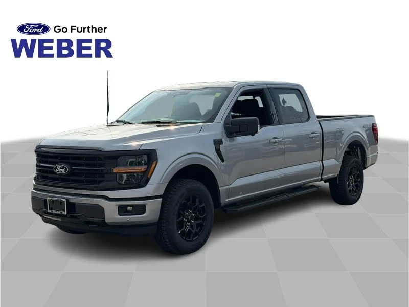 New 2026 Iconic Silver Metallic Ford XLT 4WD SuperCrew 6.5