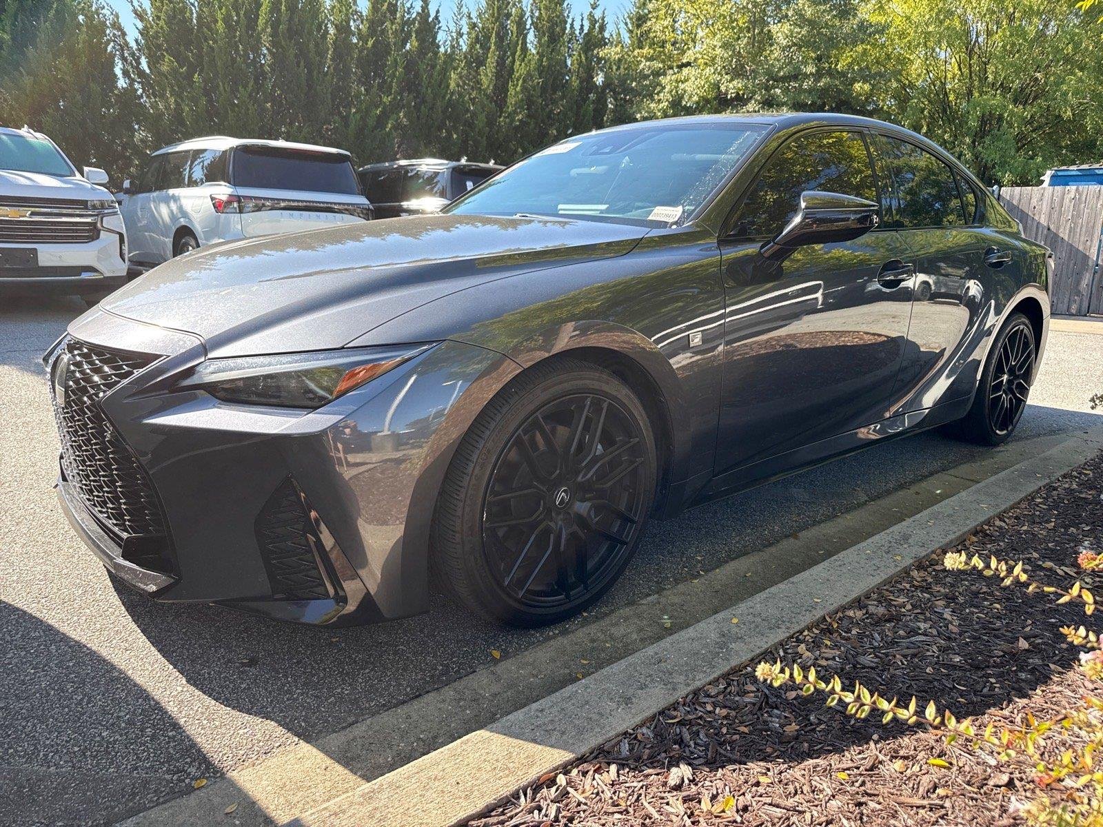 Used 2021 Cloudburst Gray Lexus IS 350 F SPORT image 2