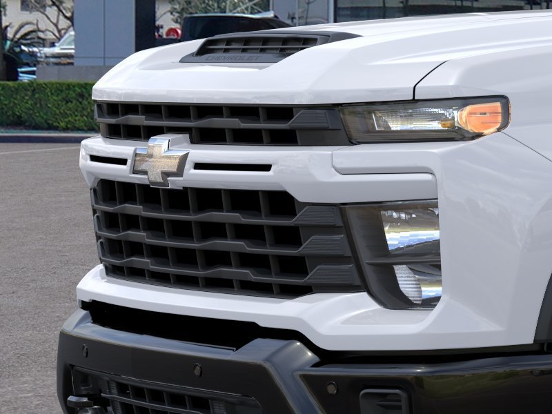 2026 Chevrolet Silverado 2500 HD Custom White at Classic Elite Chevrolet Sugar Land