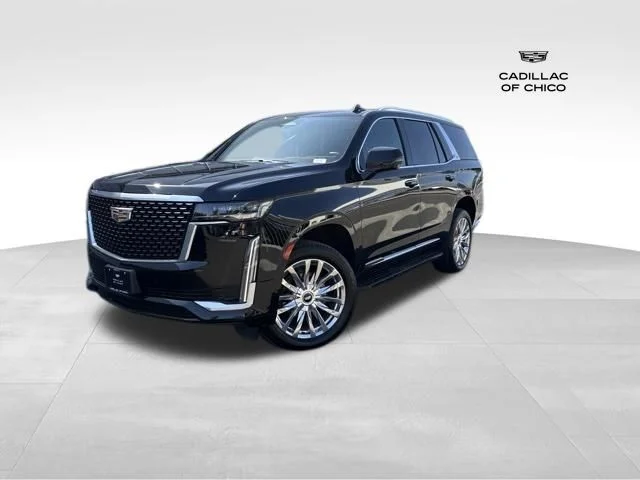 Used 2023 Black Cadillac Premium Luxury image 1