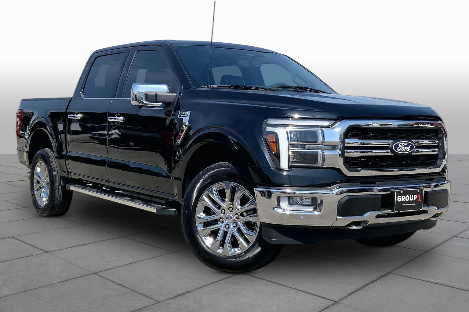 Used 2024 Agate Black Ford LARIAT image 3
