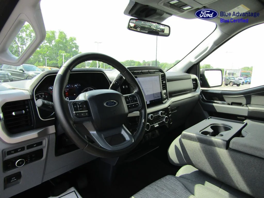 Certified Used 2023 Carbonized Gray Metallic Ford XLT image 14