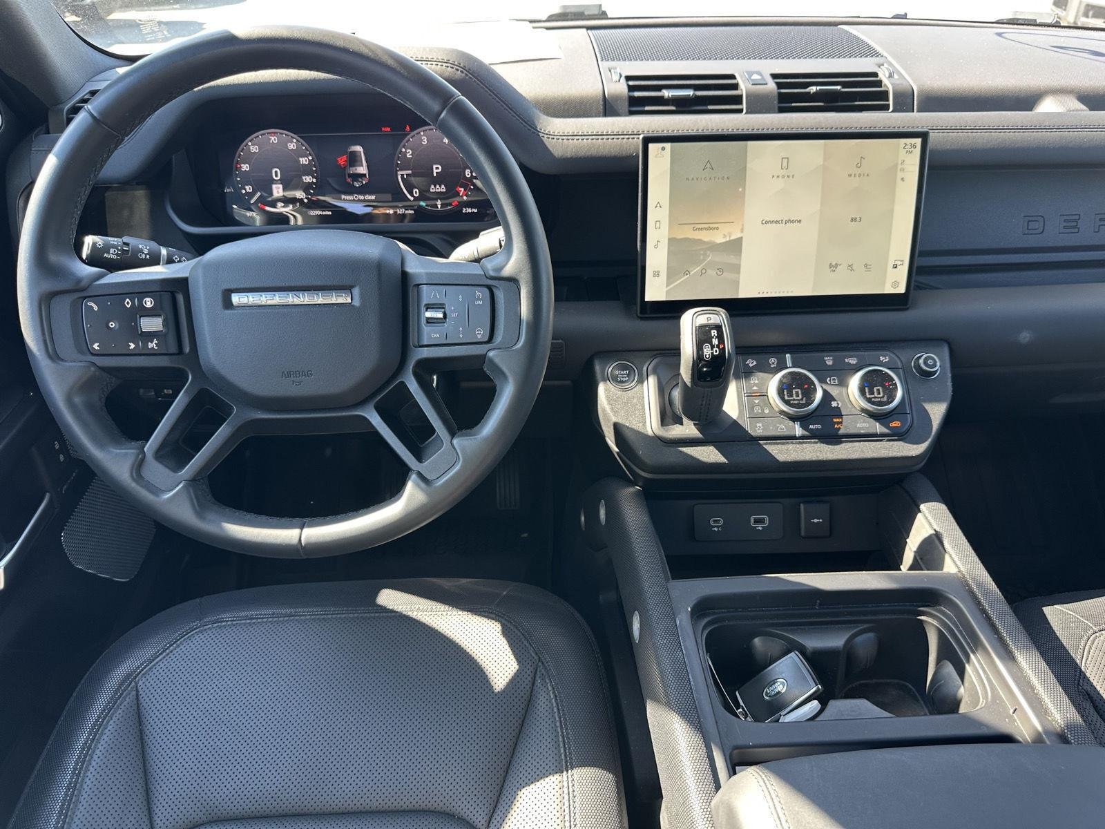 Used 2024 Santorini Black Metallic Land Rover Outbound image 22