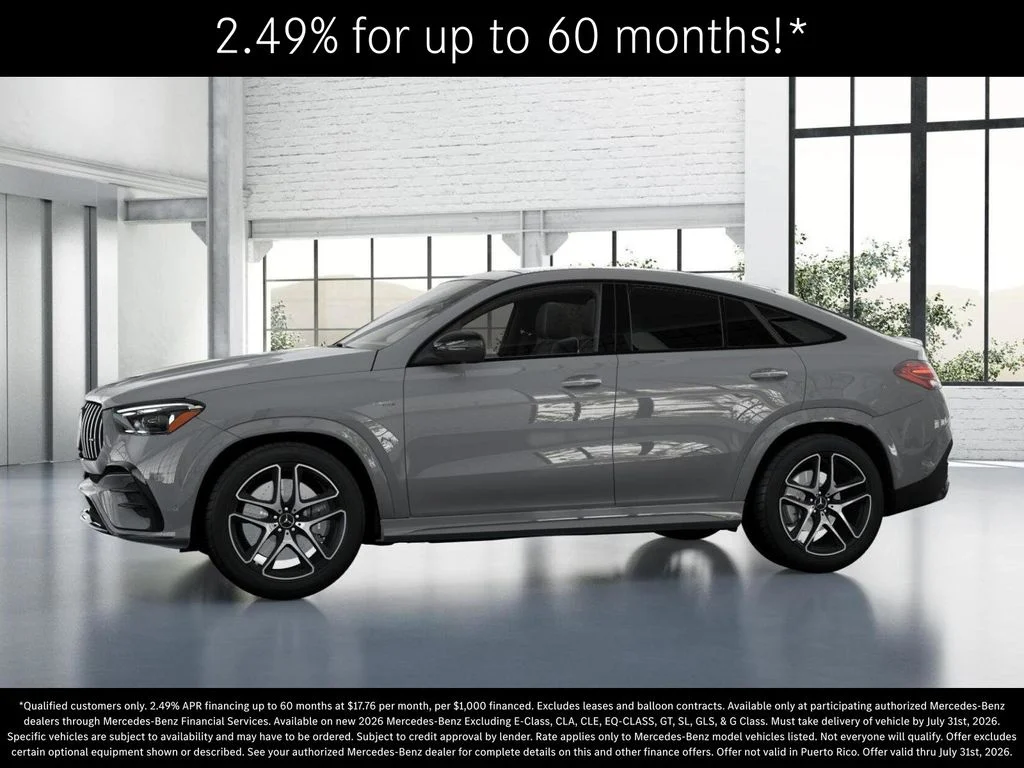 New 2026 MANUFAKTUR Alpine Grey Mercedes-Benz AMG® GLE 53 4MATIC+ Coupe image 36