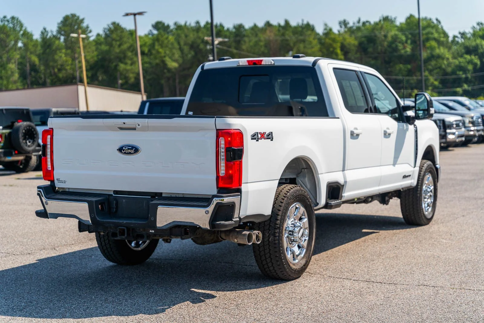 Used 2024 White Ford Lariat image 6