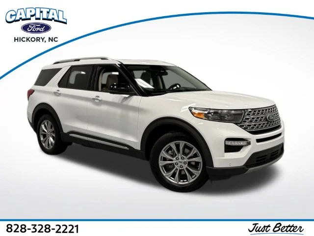 Used 2021 White Ford Limited image 1