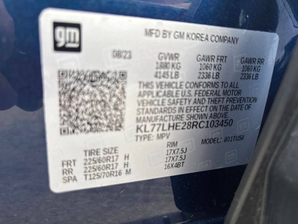 Used 2024 Blue Chevrolet LT image 10