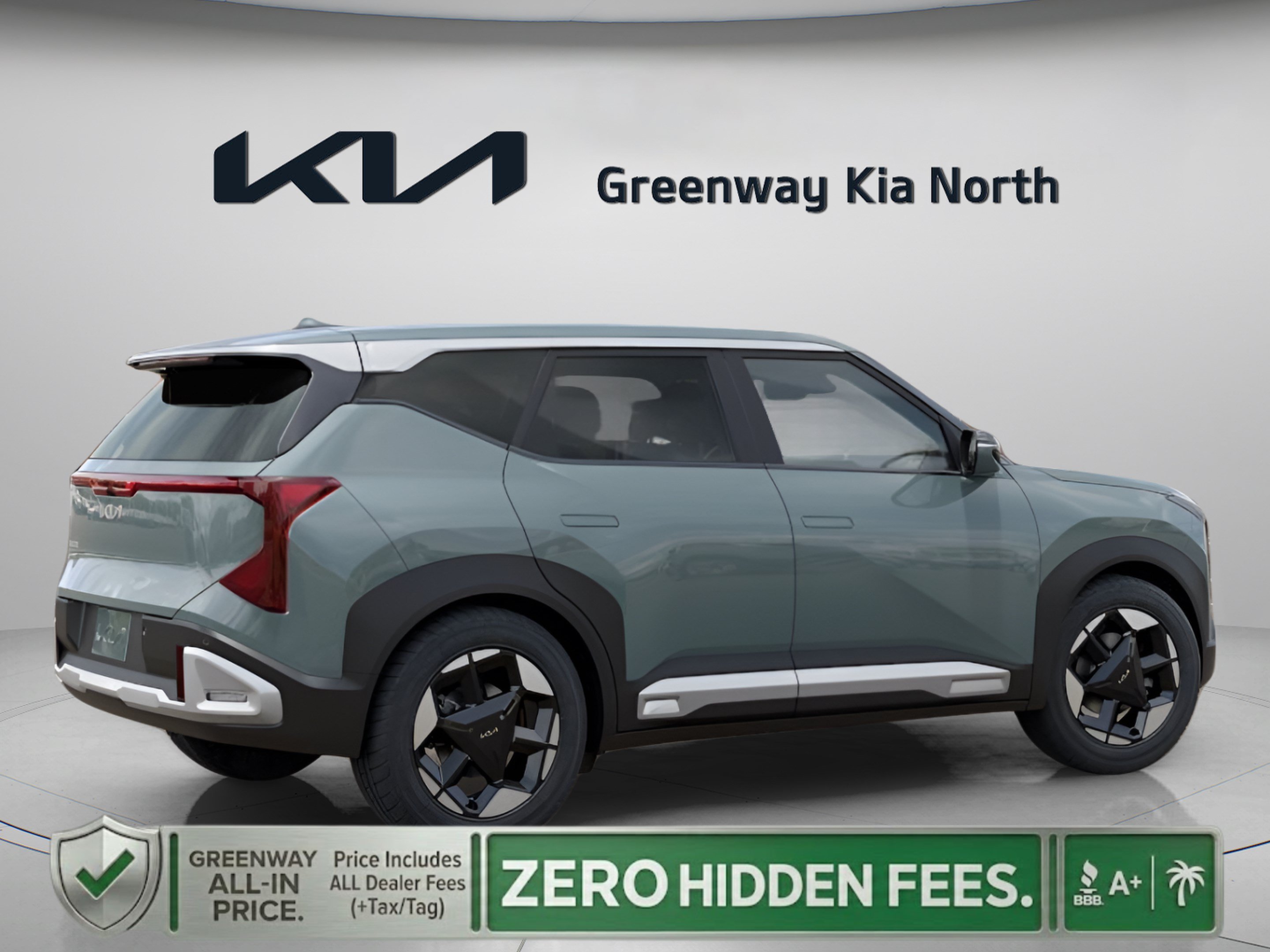New 2027 Iceberg Green Kia EX image 8