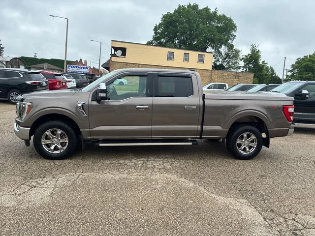 Used 2022 Stone Gray Metallic Ford Lariat image 2