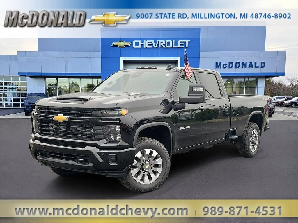 New 2026 Black Chevrolet Custom image 1