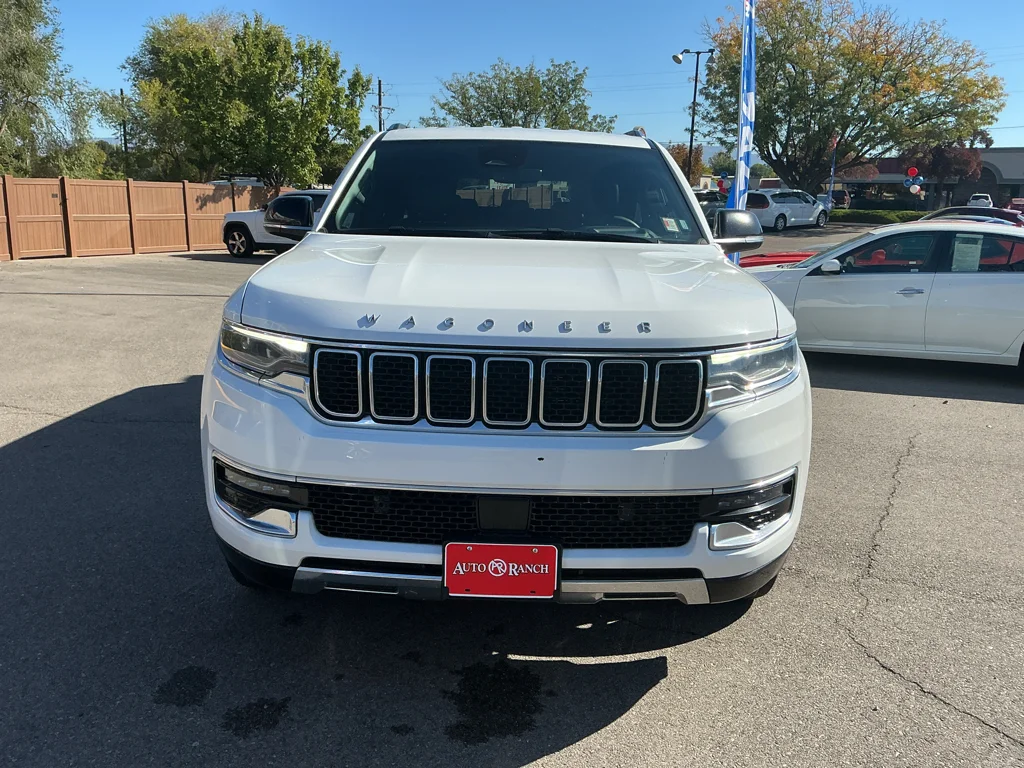 Used 2024 Bright White Clearcoat Jeep Series III image 2