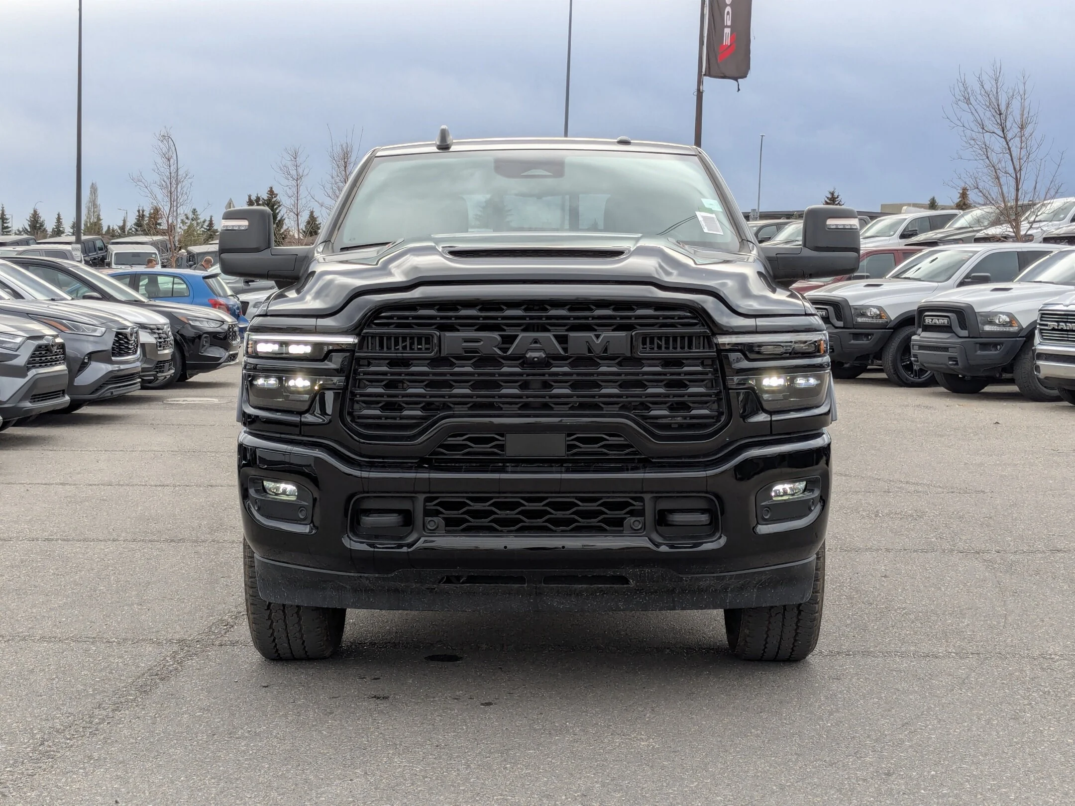 New 2026 Black RAM Limited - - 4x4 - 5th Wheel/Gooseneck Prep - 360 Cameras - Sunroof & More! image 3