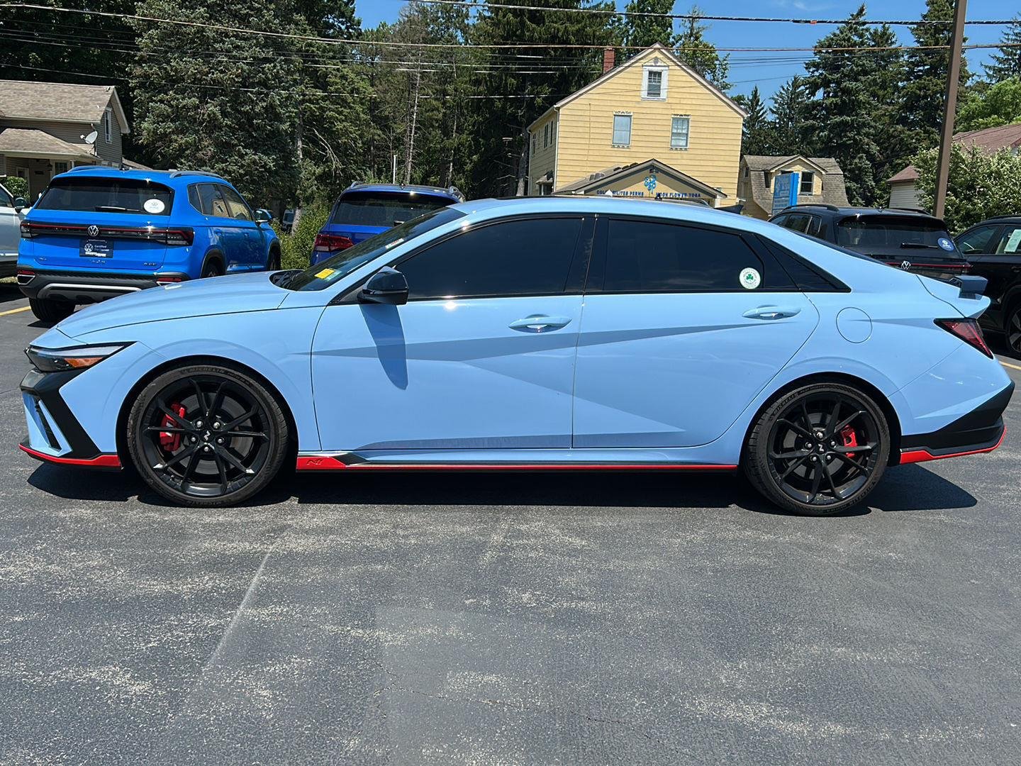Used 2025 Performance Blue Hyundai Base image 4