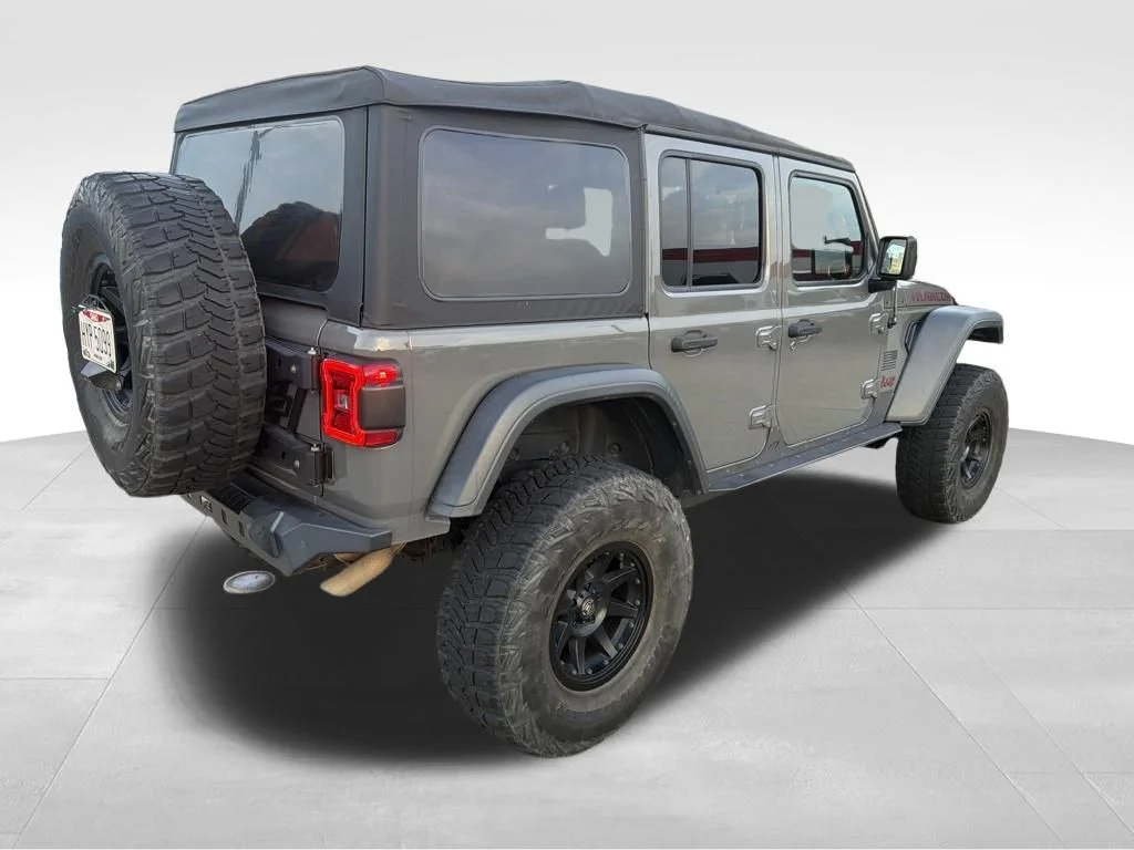 Used 2020 Gray Jeep Unlimited Rubicon image 7