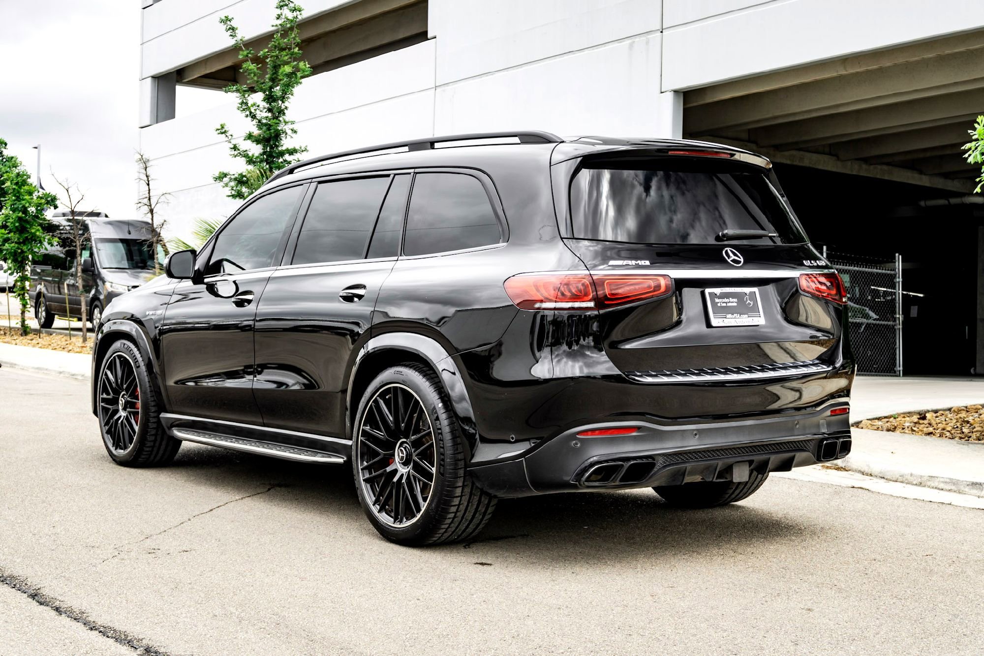 Certified Used 2021 Black Mercedes-Benz AMG® GLS 63 image 7