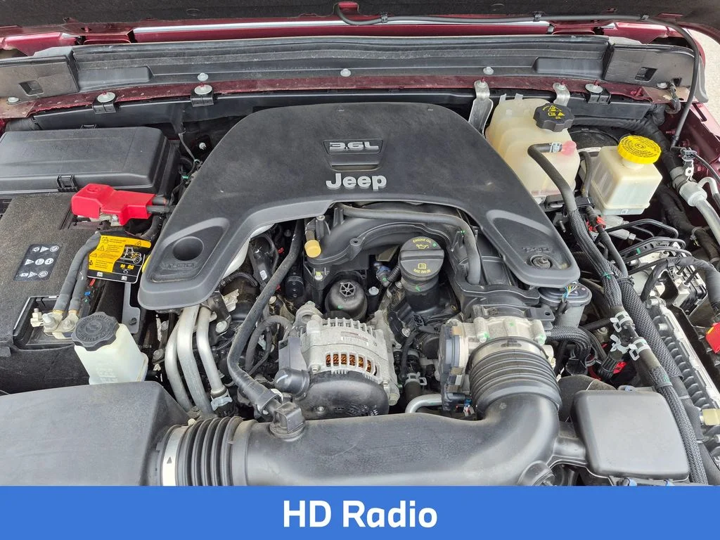 Used 2021 Red Jeep Overland image 14