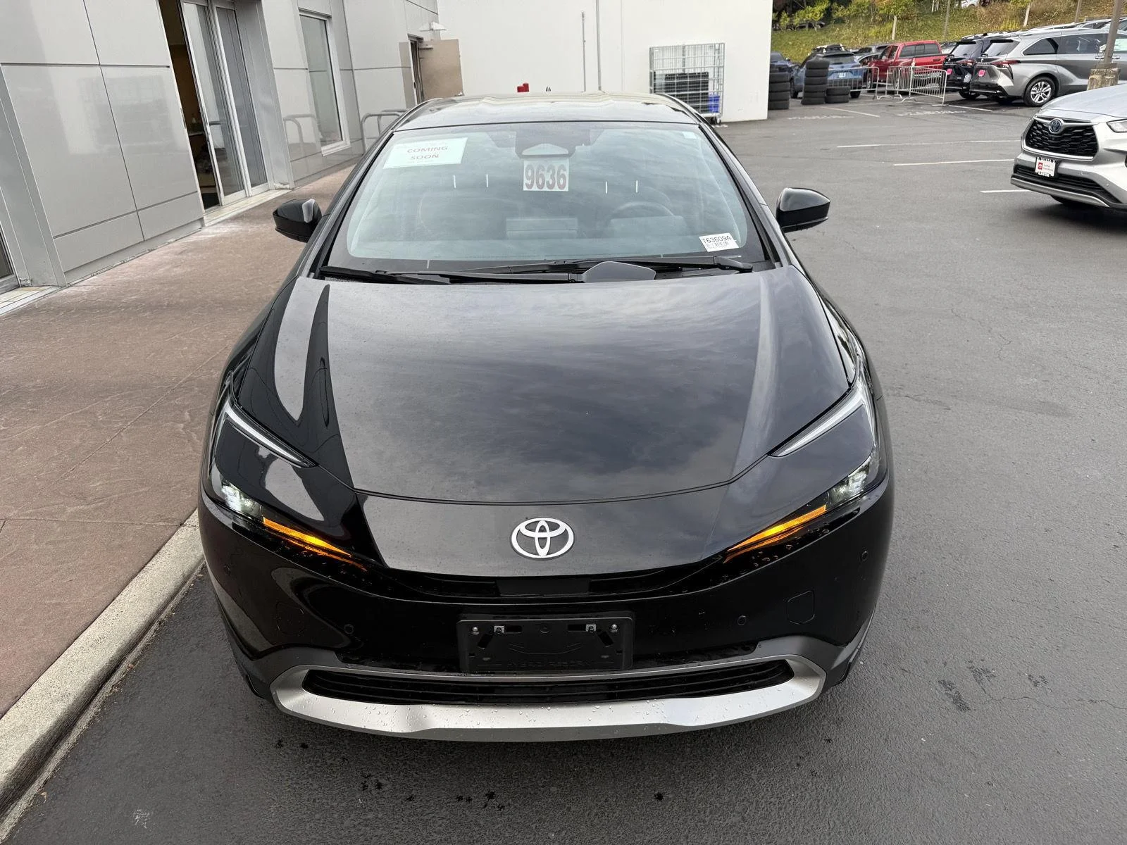 Used 2025 Midnight Black Metallic Toyota SE image 8