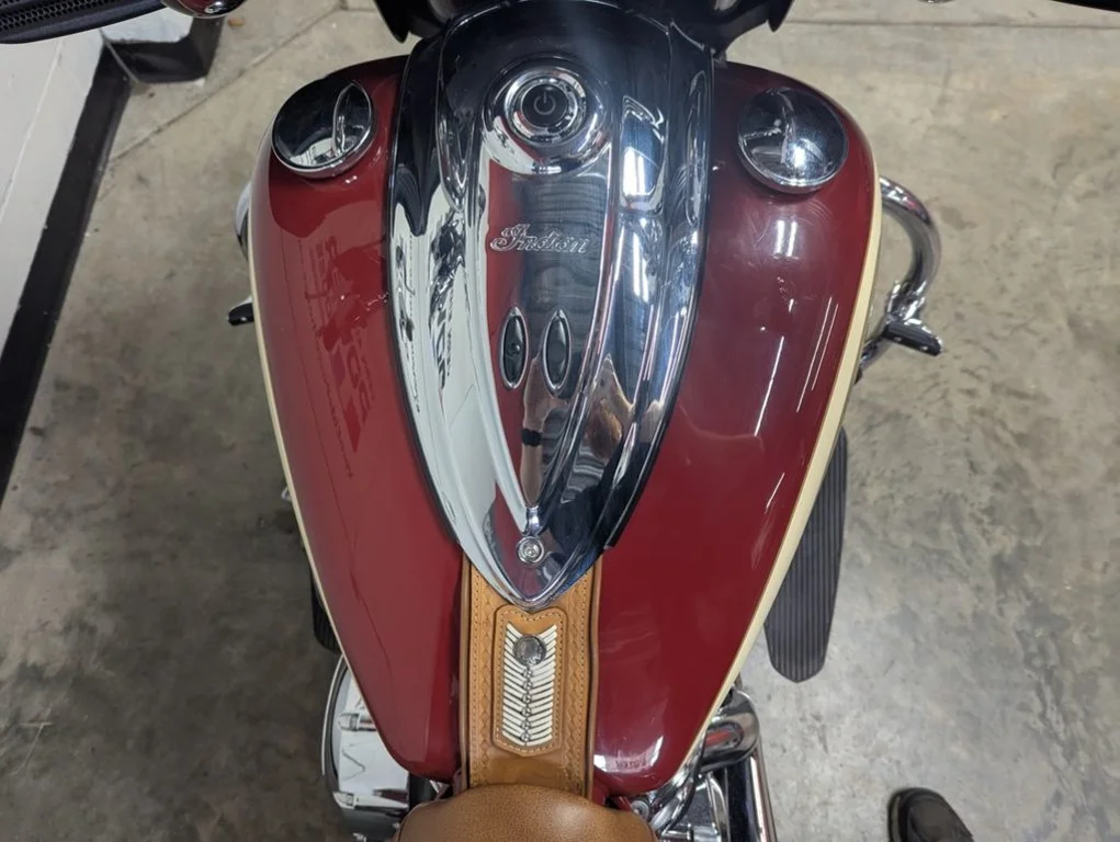 Used 2016 Red/Cream Indian Motorcycle Indian Red image 17