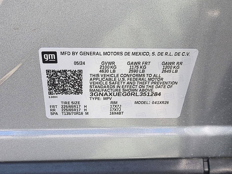 Used 2024 Sterling Gray Metallic Chevrolet LT image 36