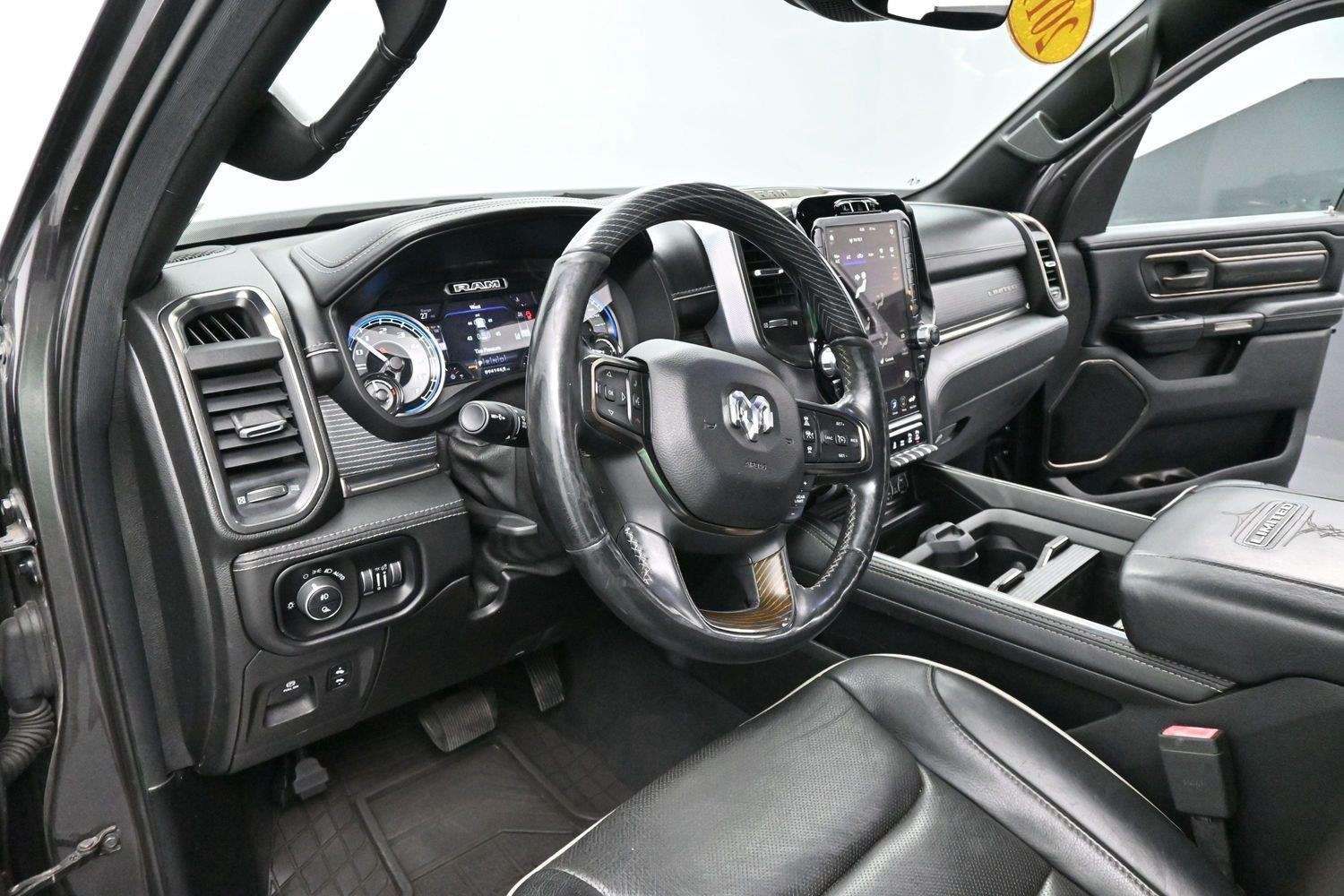 Used 2019 Granite Crystal Metallic Clearcoat Ram Limited image 16