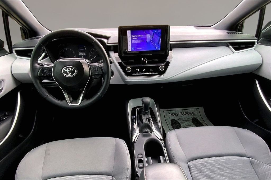 Used 2025 Midnight Black Metallic Toyota SE image 15