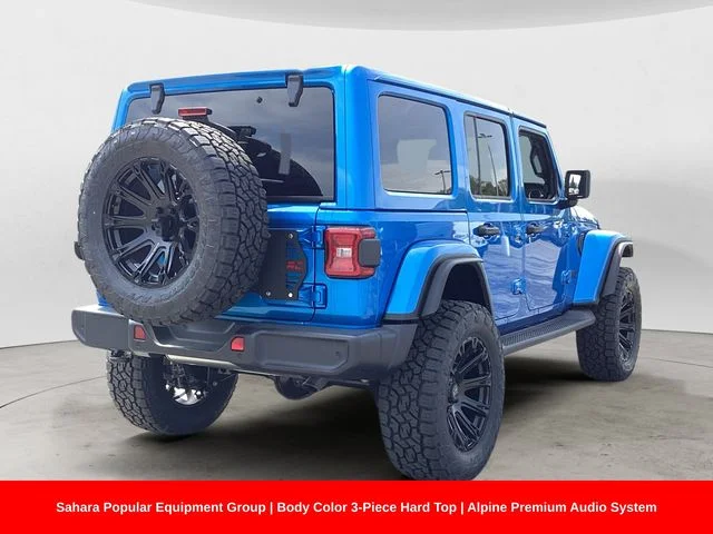 New 2026 Blue Pearl Jeep 4-DOOR SAHARA image 6