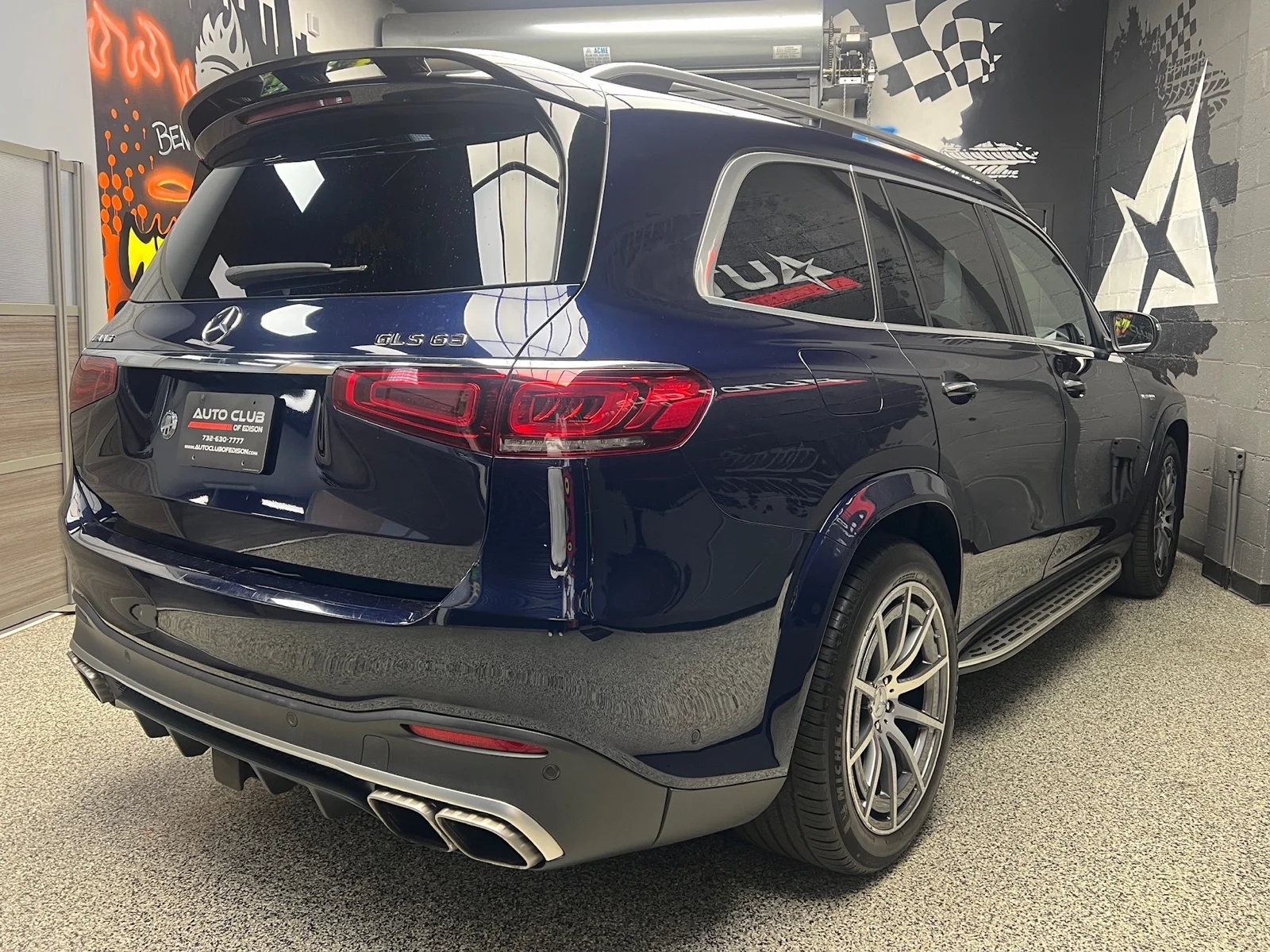 Used 2021 Lunar Blue Metallic (890) Mercedes-Benz AMG® GLS 63 image 6