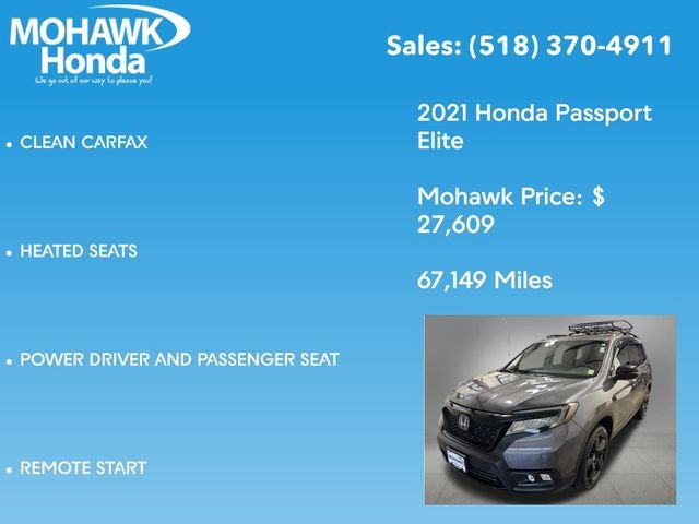 Used 2021 Modern Steel Metallic Honda Elite image 14