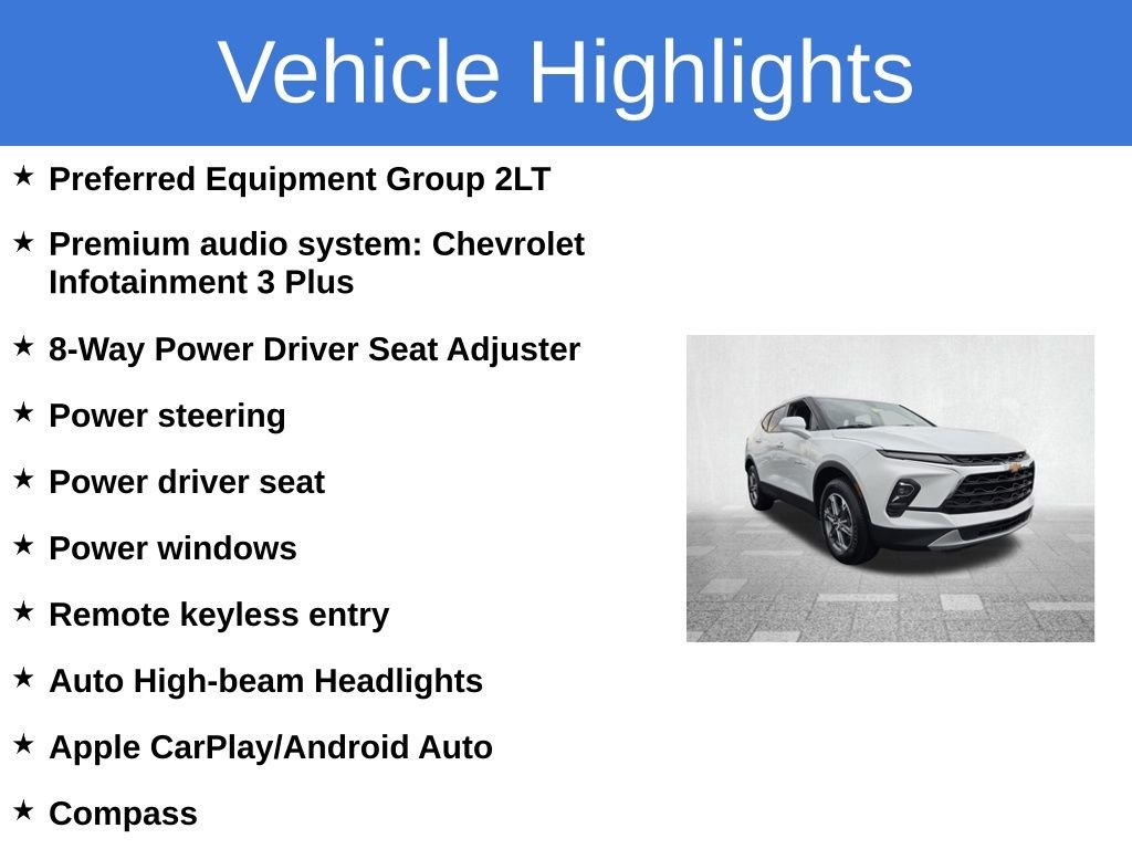 Used 2023 White Chevrolet LT image 4