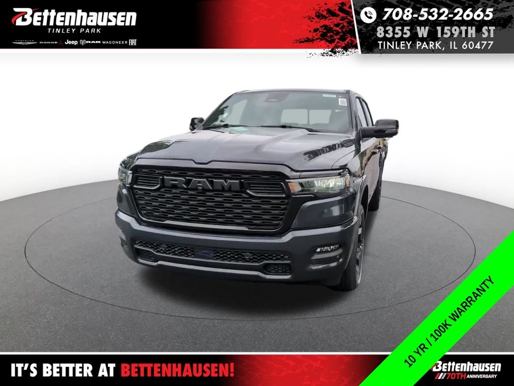 New 2026 Forged Blue Metallic Exterior Paint RAM Big Horn image 2