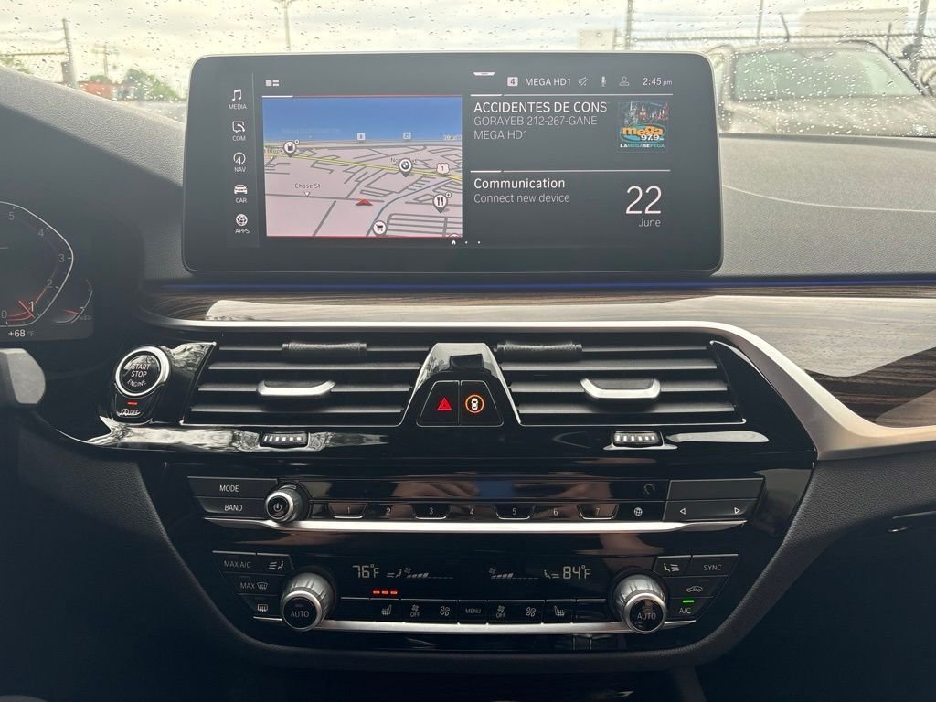 Certified Used 2023 Black BMW 530i xDrive image 12