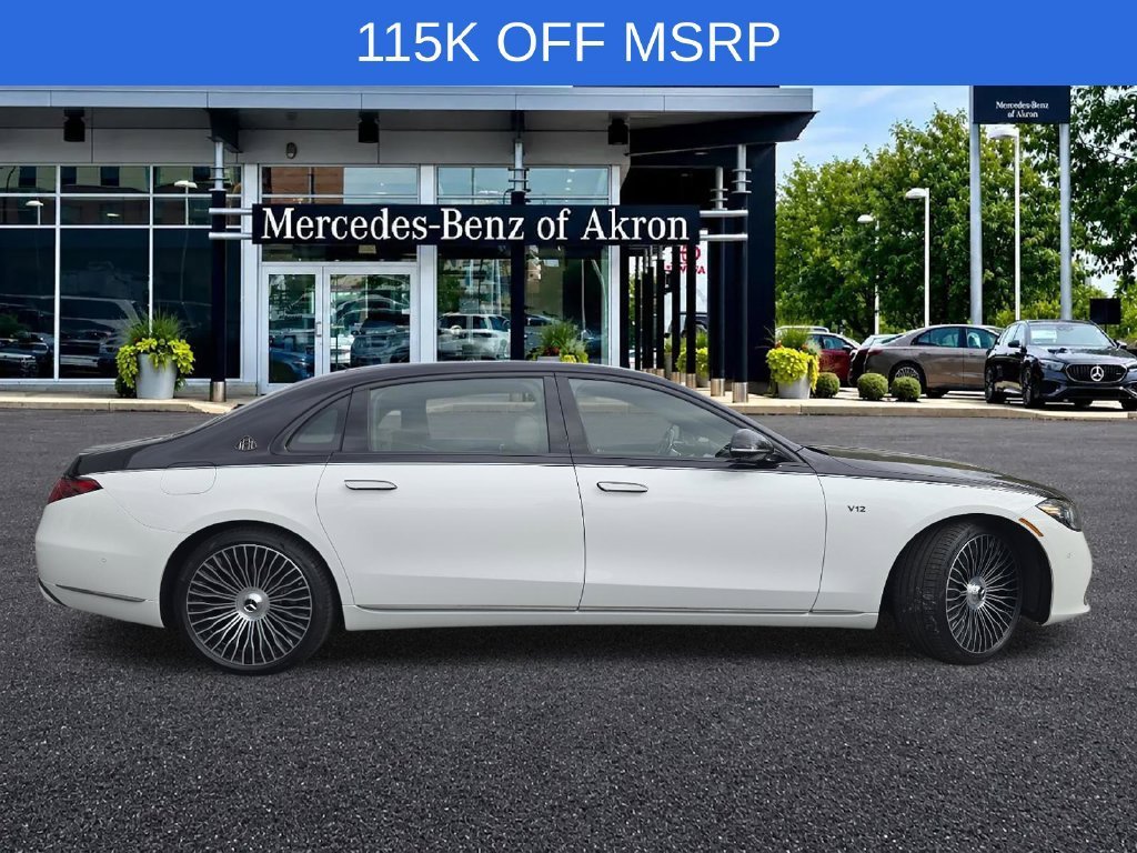 New 2025 MANUFAKTUR Moonlight White Metallic Mercedes-Benz Maybach S 680 image 70