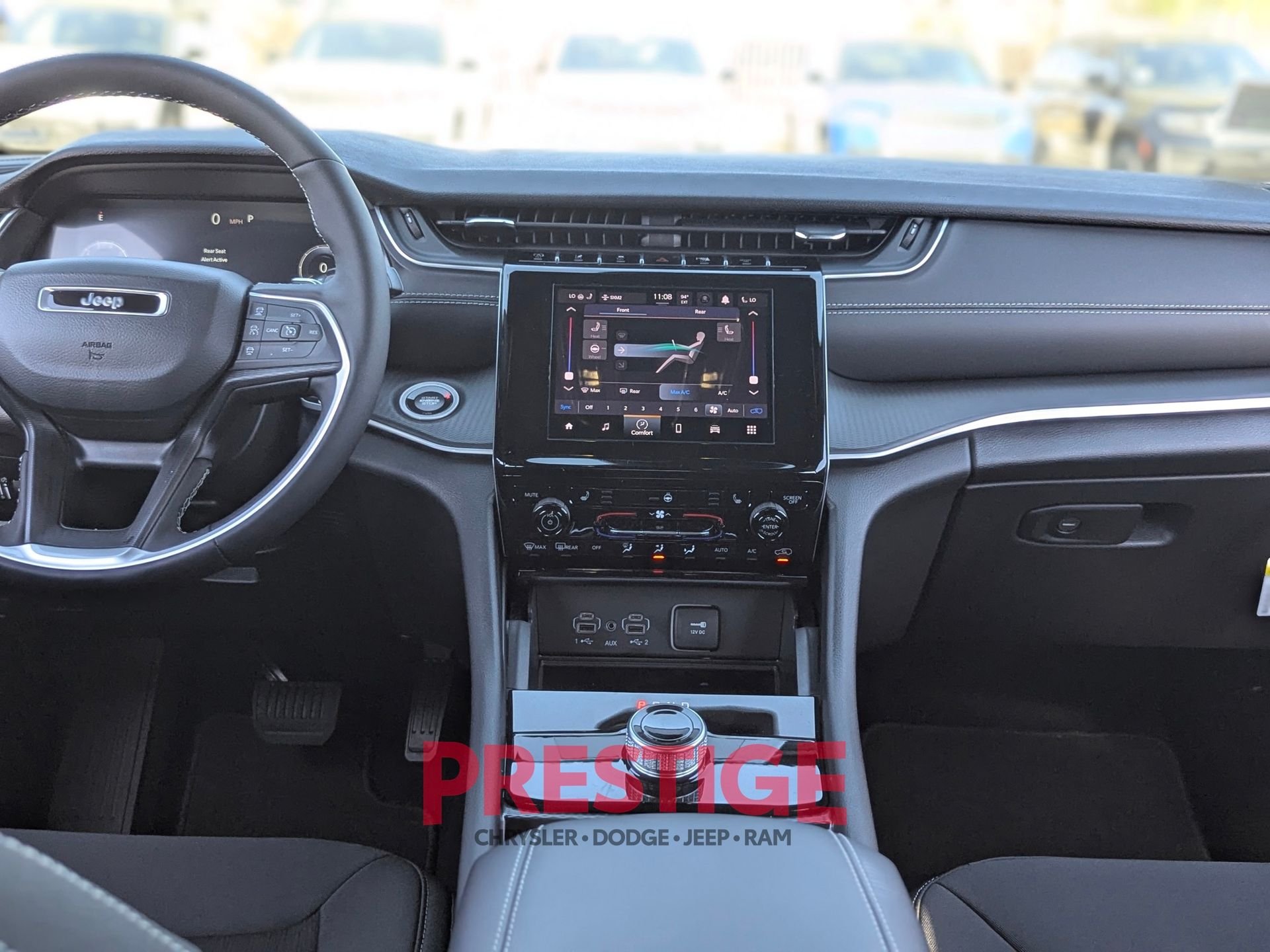 New 2026 Diamond Black Crystal Pearlcoat Jeep Laredo image 18