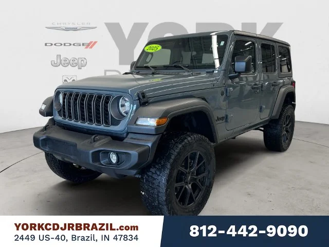 2025 Jeep Wrangler Sport S 4-Door 4WD