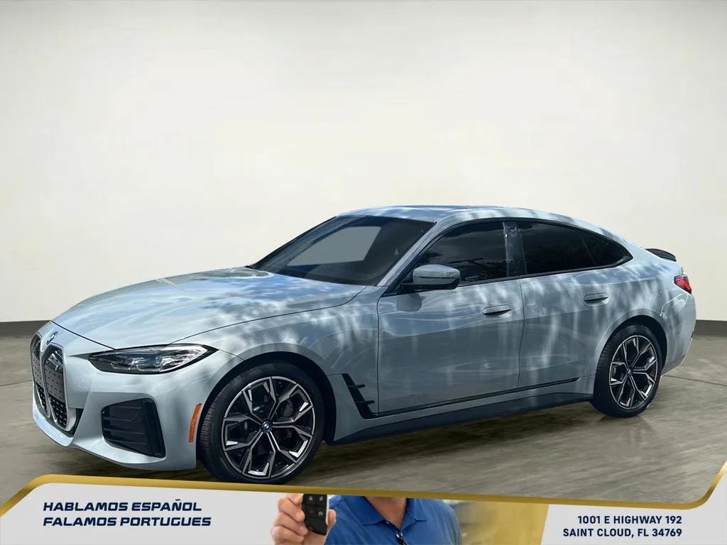 Used 2023 BMW i4 40 with VIN WBY73AW06PFP00727 for sale in St. Cloud, FL