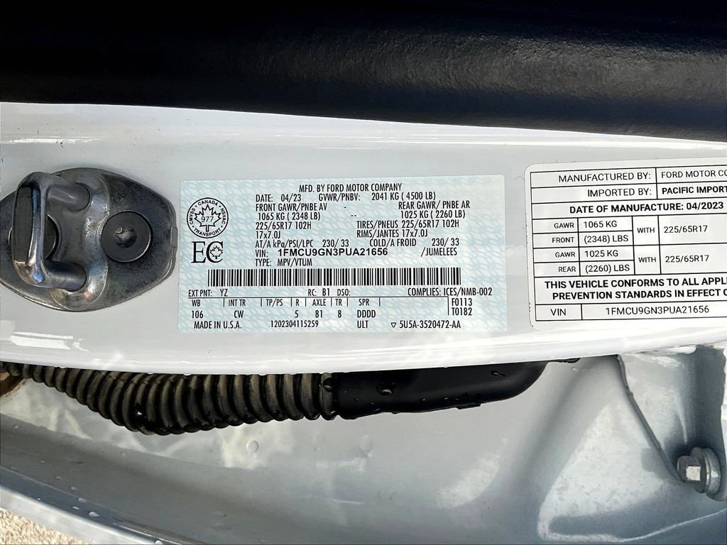 2023 Ford Escape 21