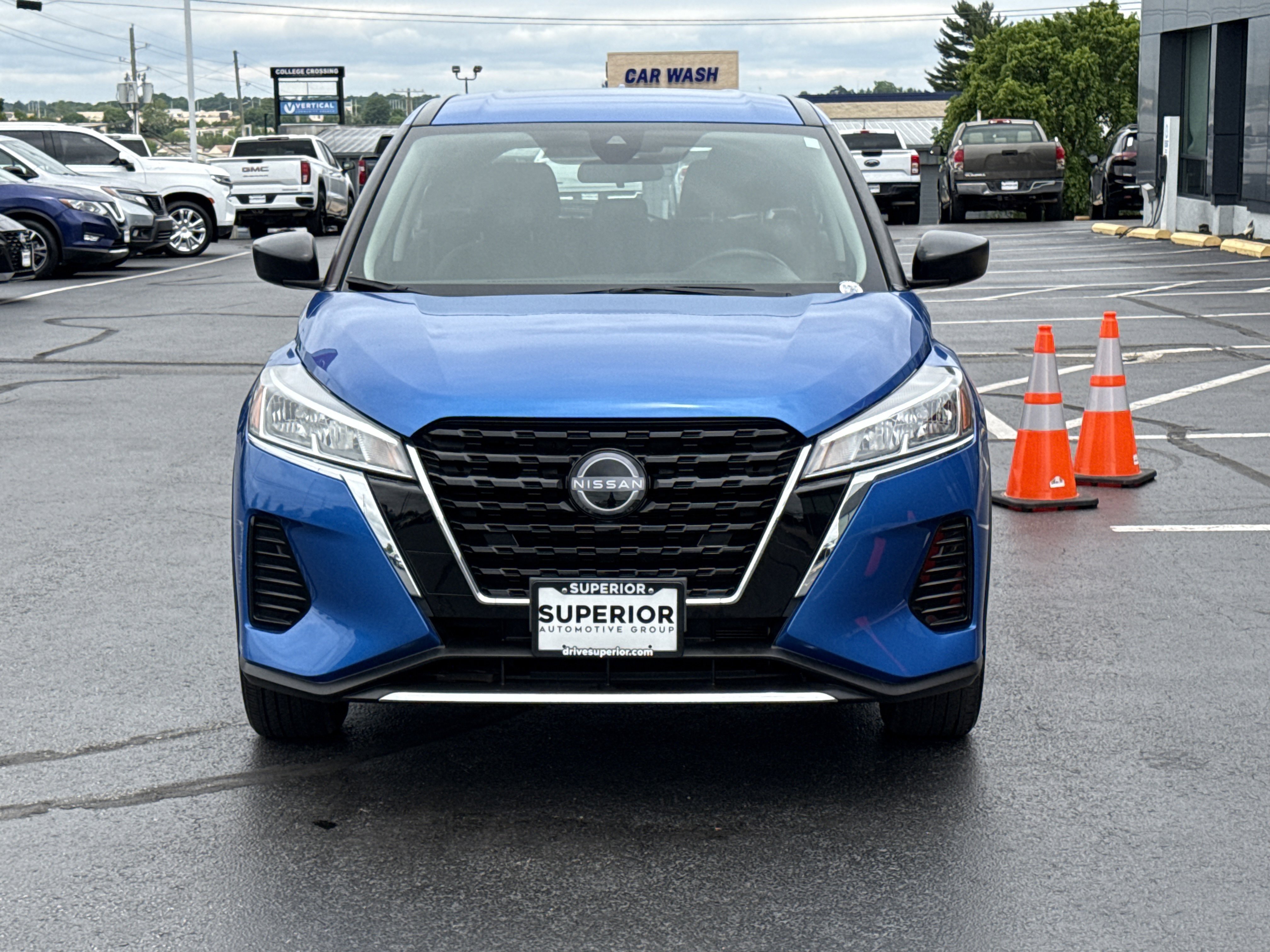 Certified Used 2024 Electric Blue Metallic Nissan S image 12