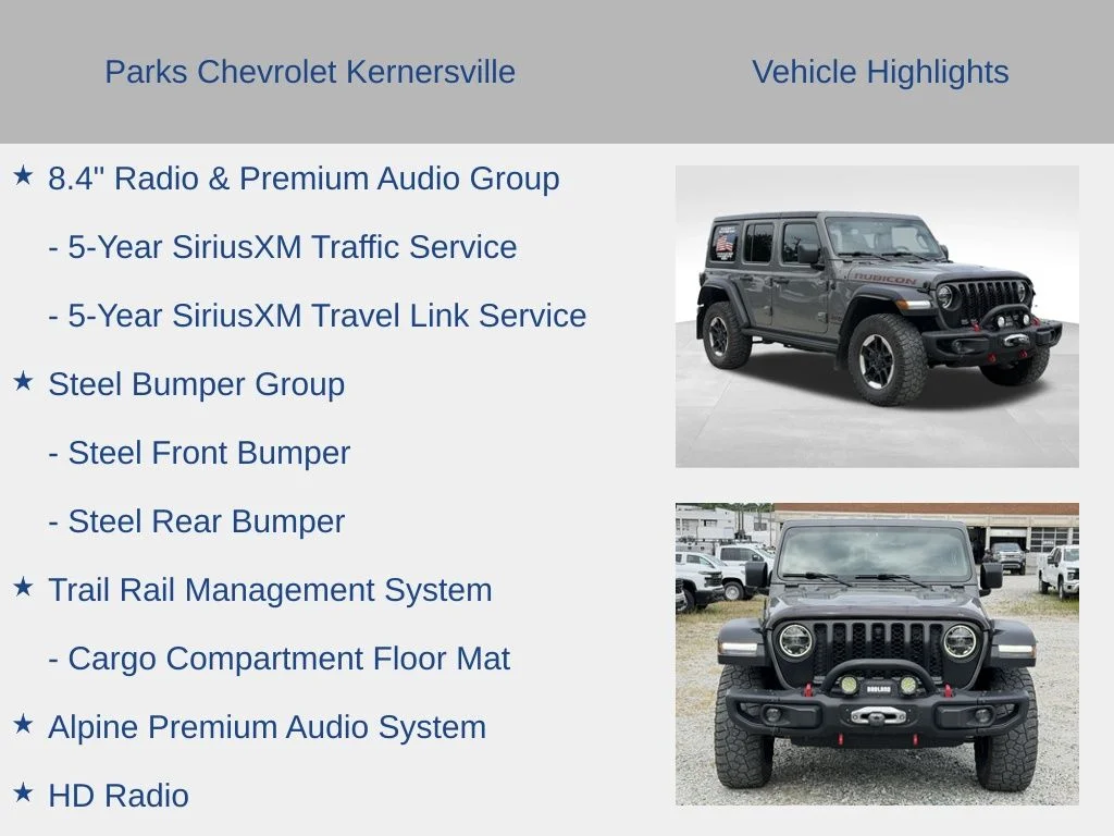 Used 2021 Gray Jeep Unlimited Rubicon image 27
