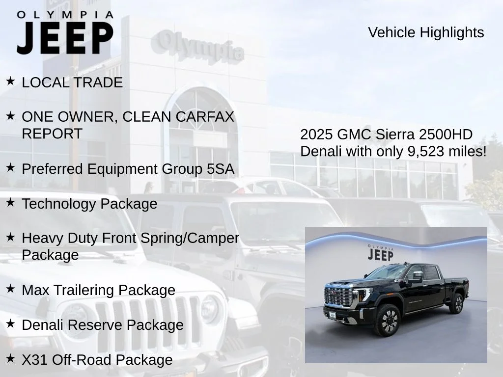 Used 2025 Black GMC Denali image 7