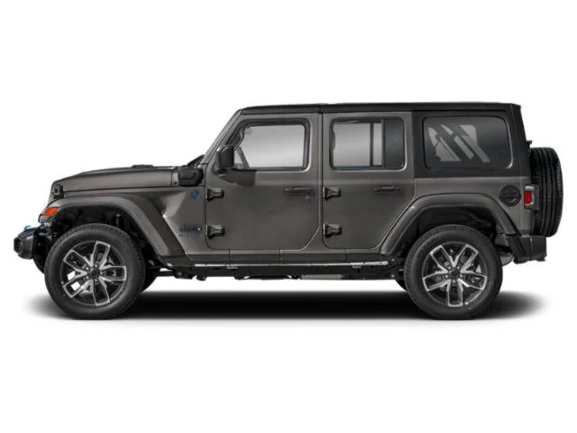 Used 2025 Gray Jeep Sahara 4xe image 3