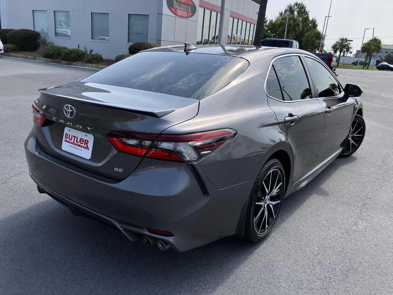 Certified Used 2024 Gray (Predawn Gray Mica) Toyota SE image 5