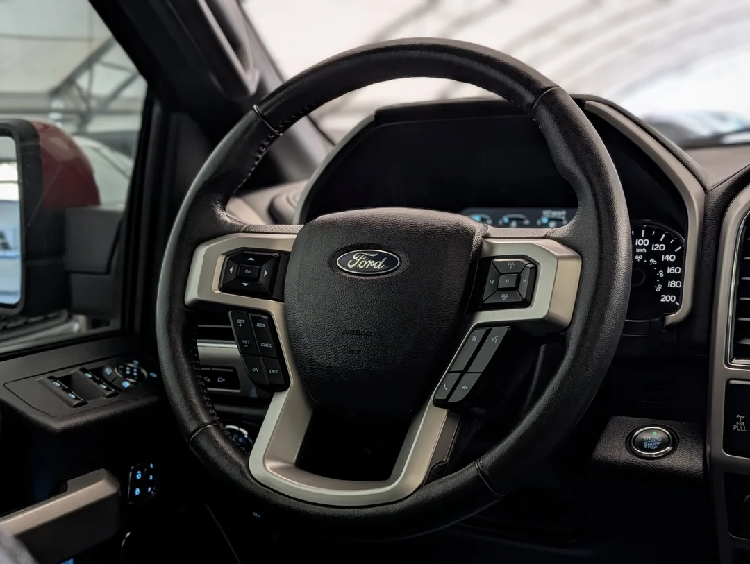 Certified Used 2020 Red Ford LARIAT - - 4WD - 502A Grp - 5.0L V-8 - Twin Panel Sunroof - Black Pkg - B&O Audio - Leather & More! image 16