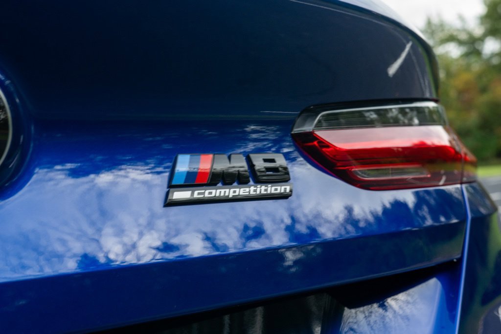 Used 2025 Marina Bay Blue Metallic BMW Competition image 8