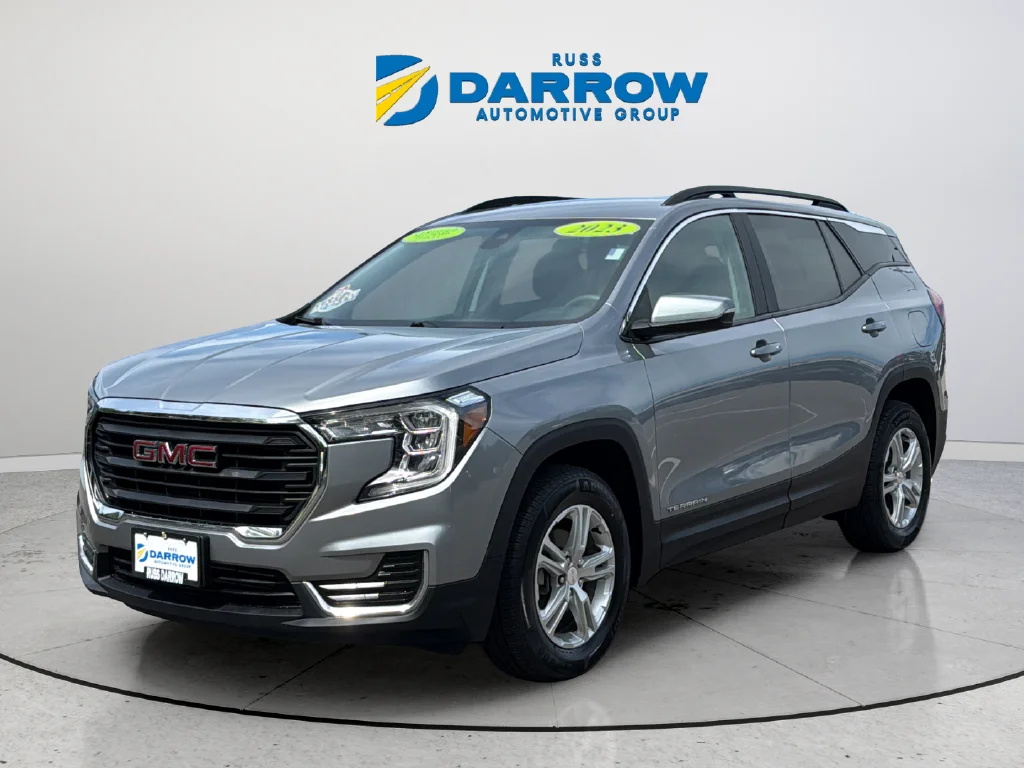 Used 2023 Silver GMC SLE image 1