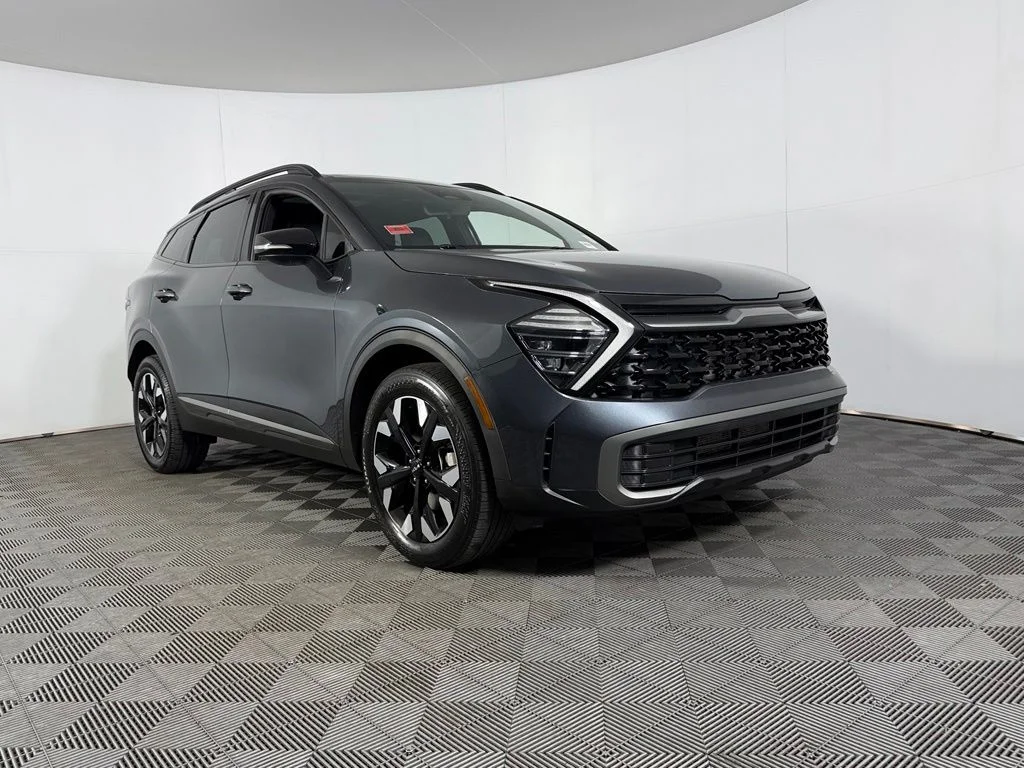 Certified Used 2024 Gray Kia X-Line image 2