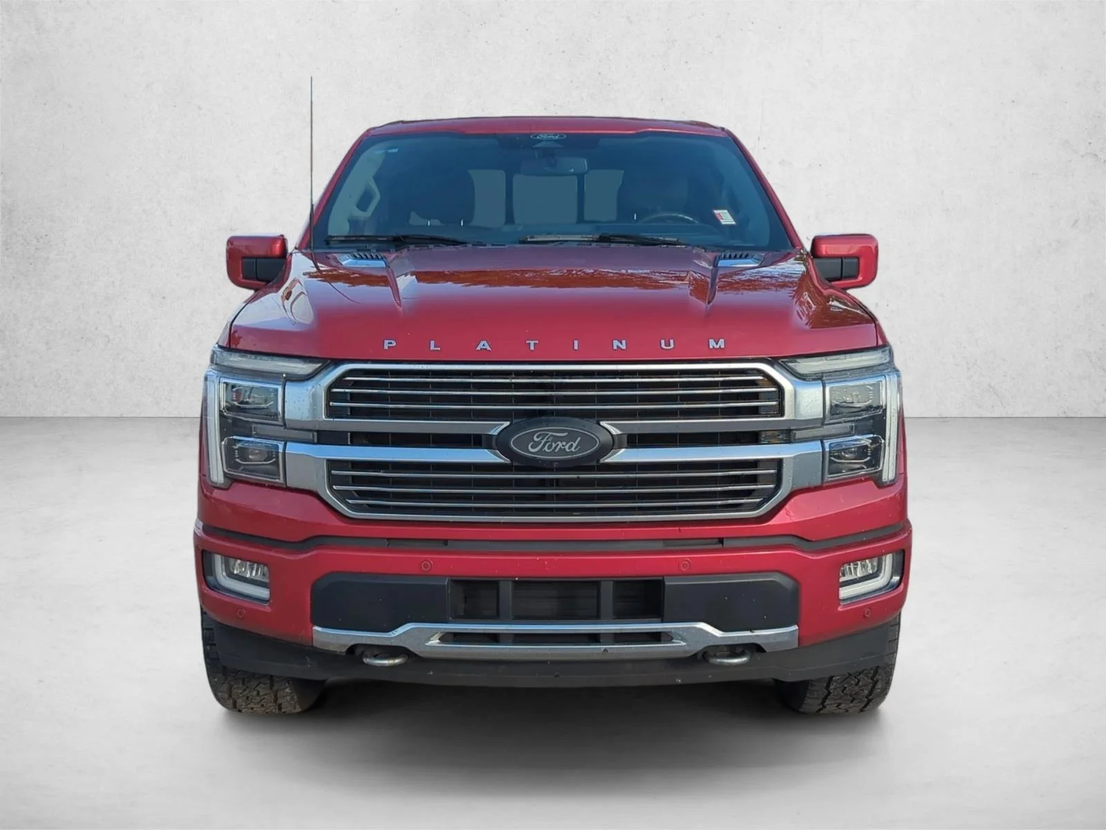 Used 2024 Rapid Red Metallic Tinted Clearcoat Ford Platinum image 2