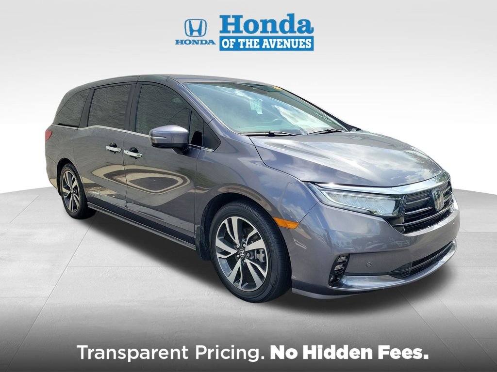 Certified Used 2024 Modern Steel Metallic Honda Touring image 1